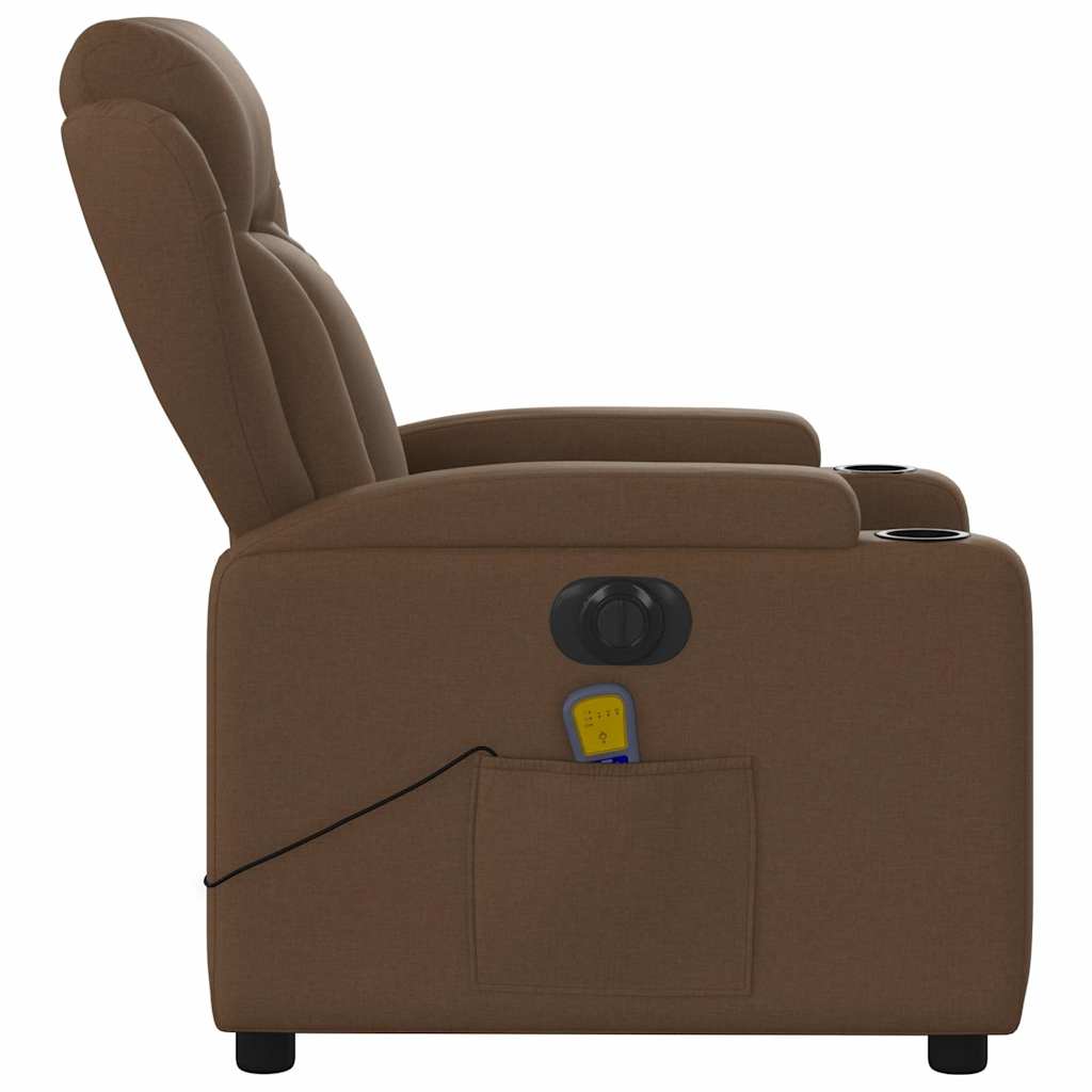 Vixl Fotoliu Electric De Masaj Rabatabil, , Textil