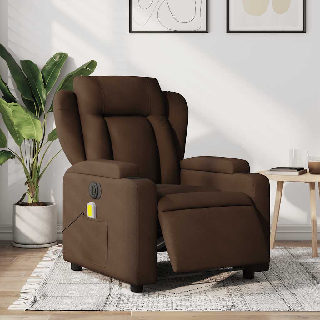 Vixl Fotoliu Electric De Masaj Rabatabil, , Textil