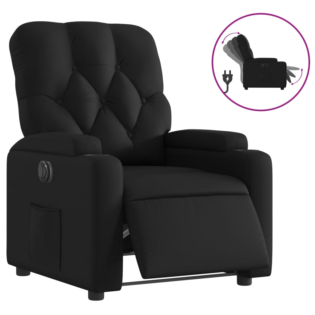 Fotoliu Rabatabil Electric, , Piele Ecologică