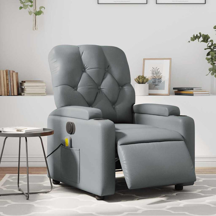 Fotoliu Rabatabil Electric, , Piele Ecologică