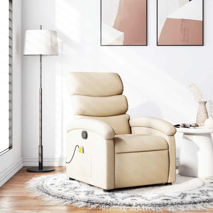 Vixl Fotoliu De Masaj Rabatabil, , Material Textil