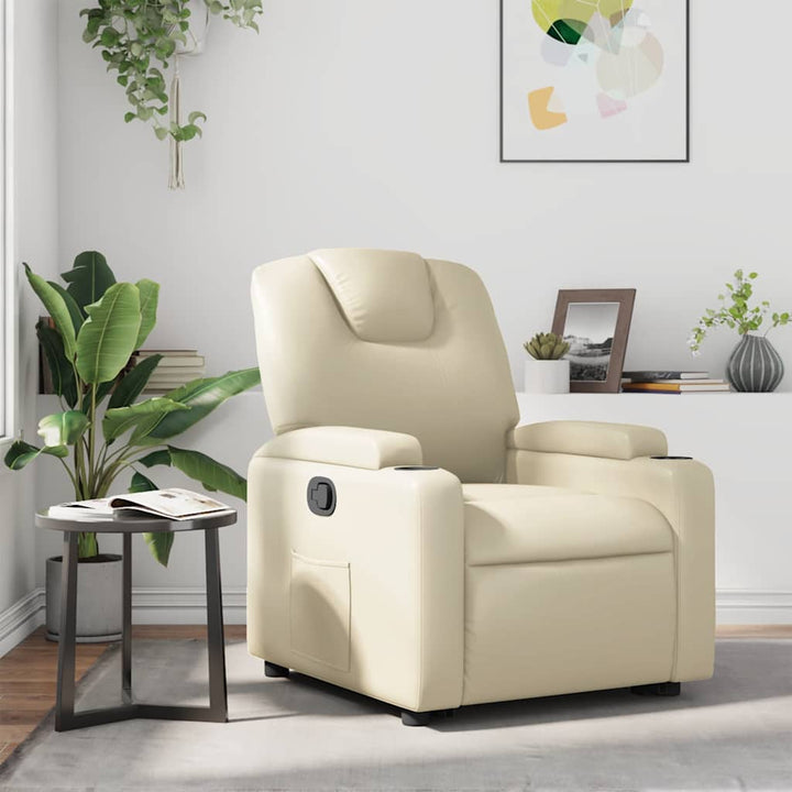 Fotoliu Rabatabil Electric, , Piele Ecologică
