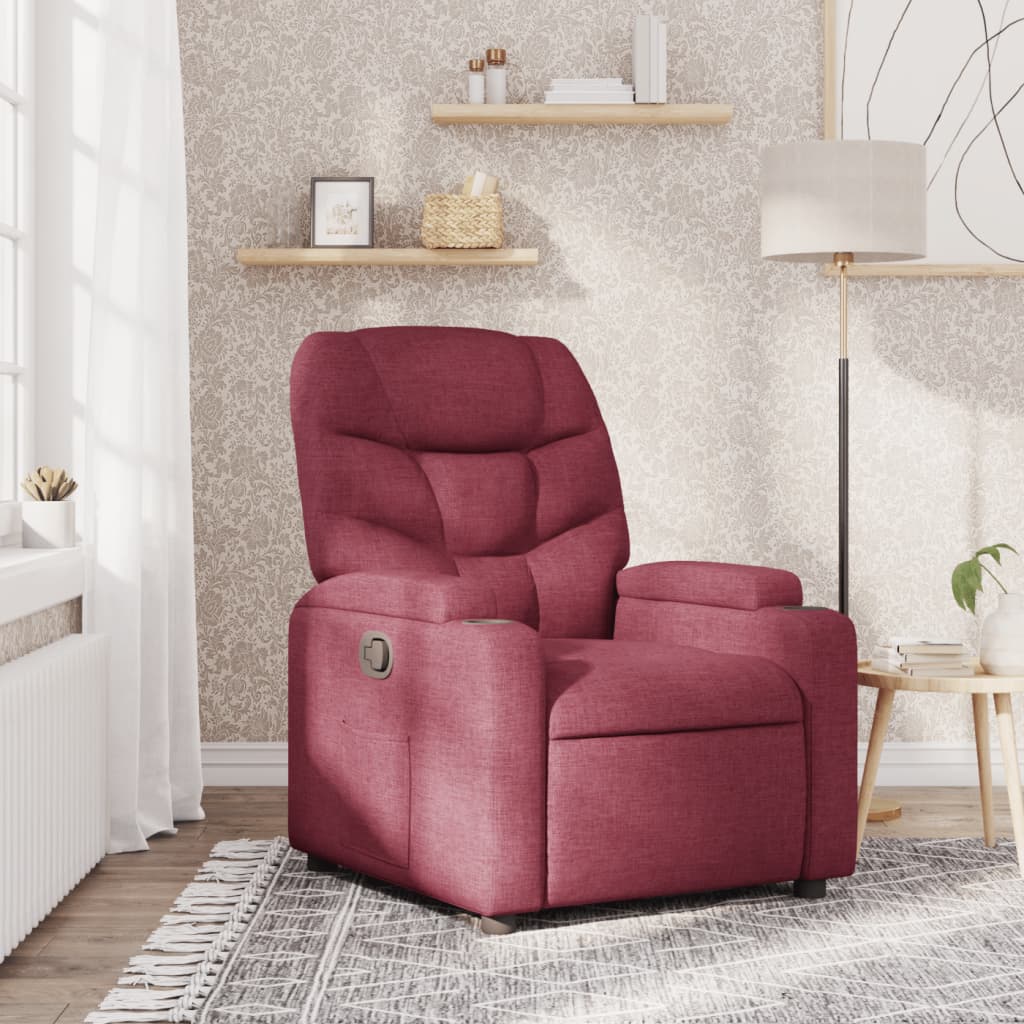 Vixl Fotoliu Electric De Masaj Rabatabil, , Textil