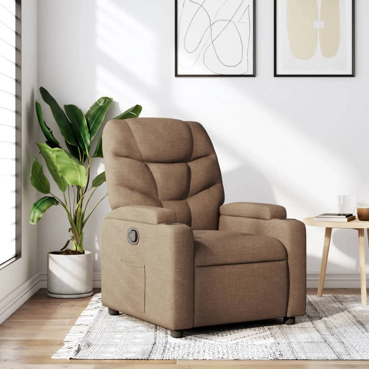 Vixl Fotoliu Electric De Masaj Rabatabil, , Textil