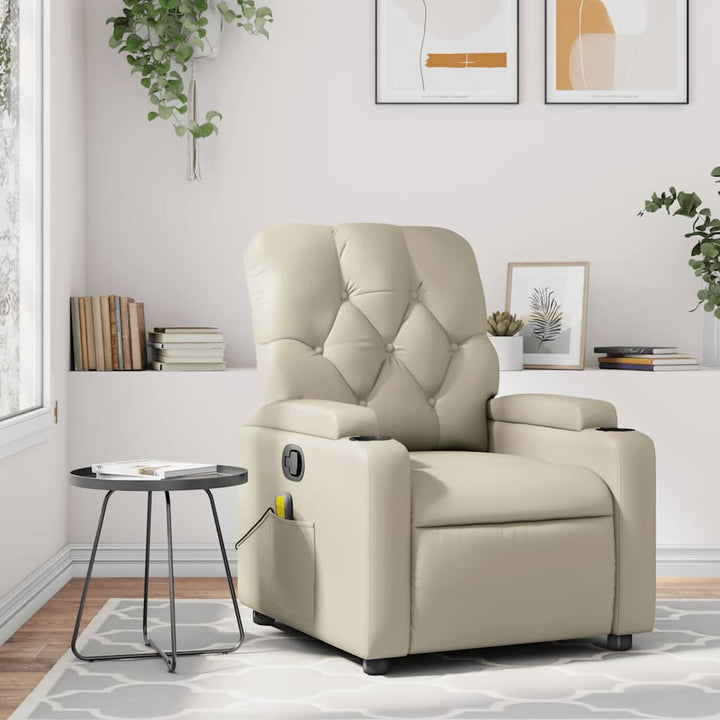 Fotoliu Rabatabil Electric, , Piele Ecologică