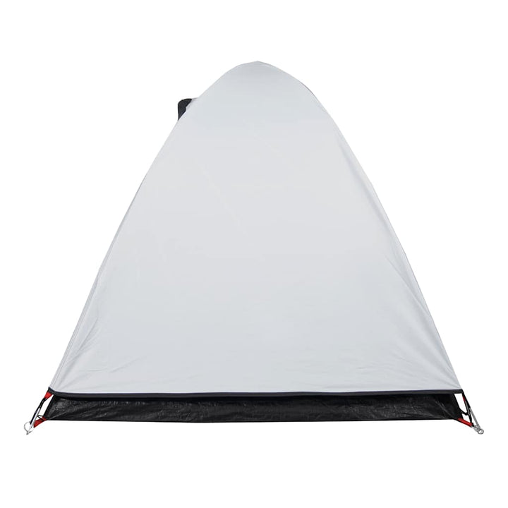 Cort Camping Cupolă Alb, Țesătură Opacă, Impermeabil