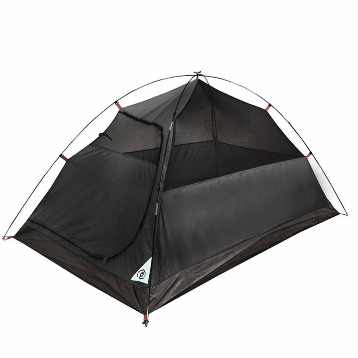 Cort Camping Cupolă Alb, Țesătură Opacă, Impermeabil
