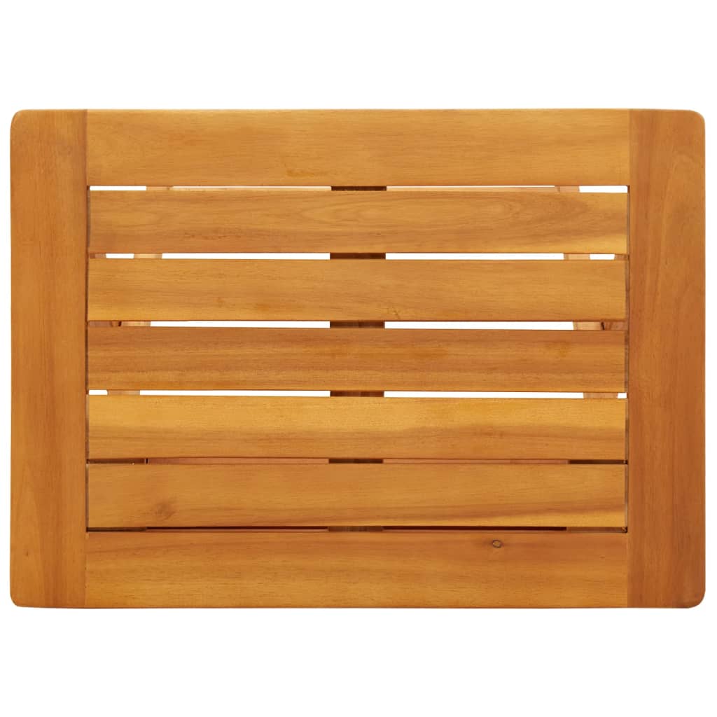 Masă De Grădină Pliabilă, 50X36X60 Cm, Lemn Masiv De Acacia