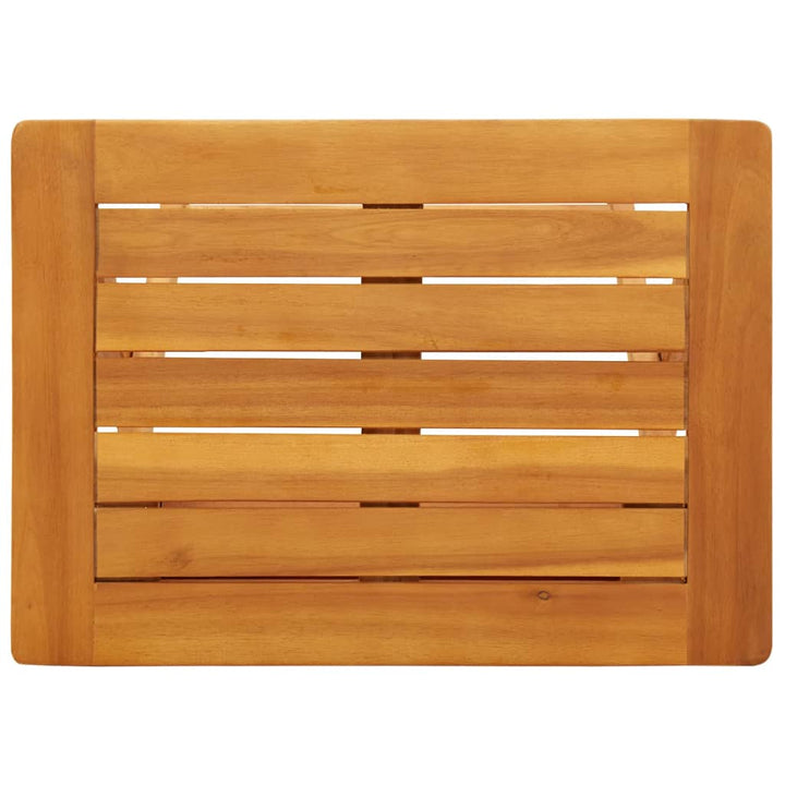 Masă De Grădină Pliabilă, 50X36X60 Cm, Lemn Masiv De Acacia