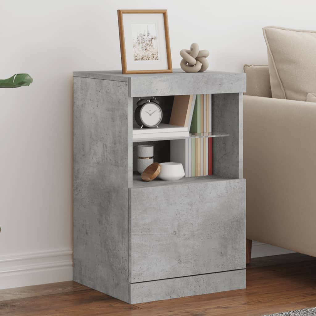 Servantă Cu Lumini Led, , 41X37X67 Cm