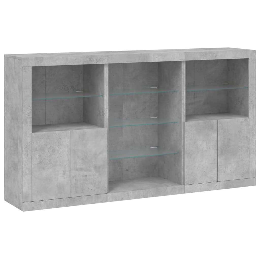 Servantă Cu Lumini Led, , 181,5X37X100 Cm