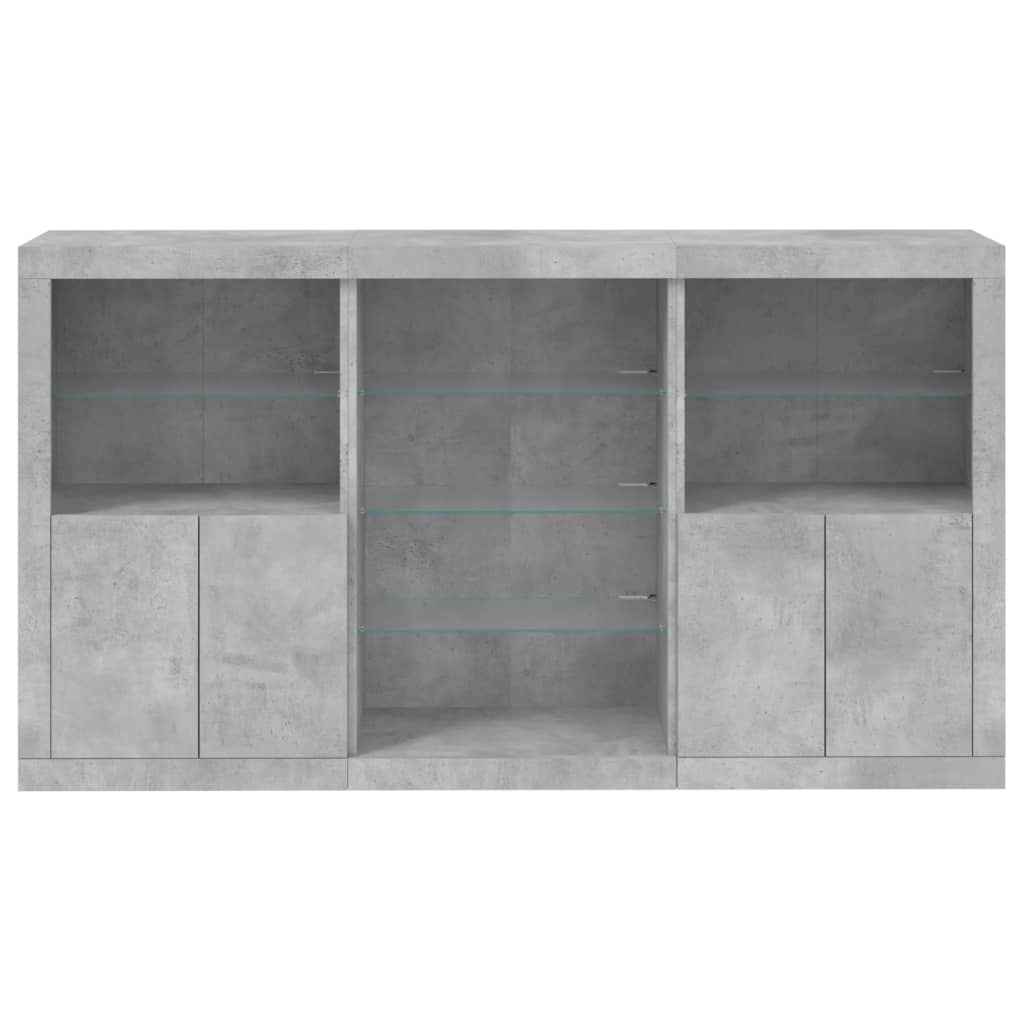 Servantă Cu Lumini Led, , 181,5X37X100 Cm