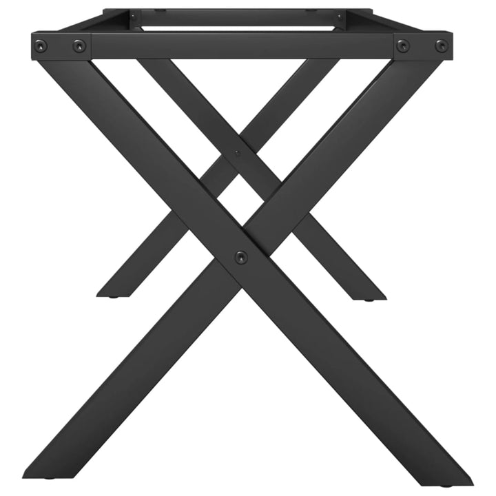 Picioare Măsuță De Cafea X-Frame 90X30X43 Cm Fontă