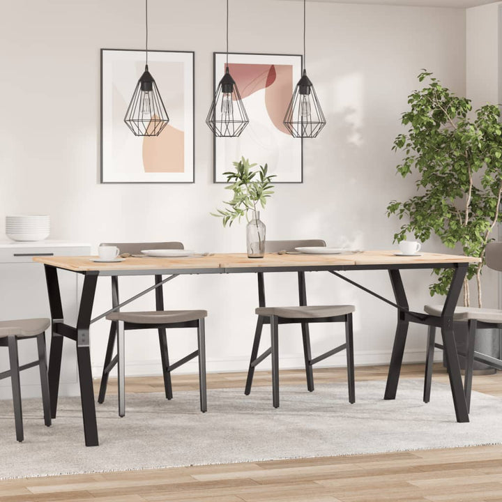 Picioare Masă De Sufragerie Y-Frame 180X80X73 Cm Fontă