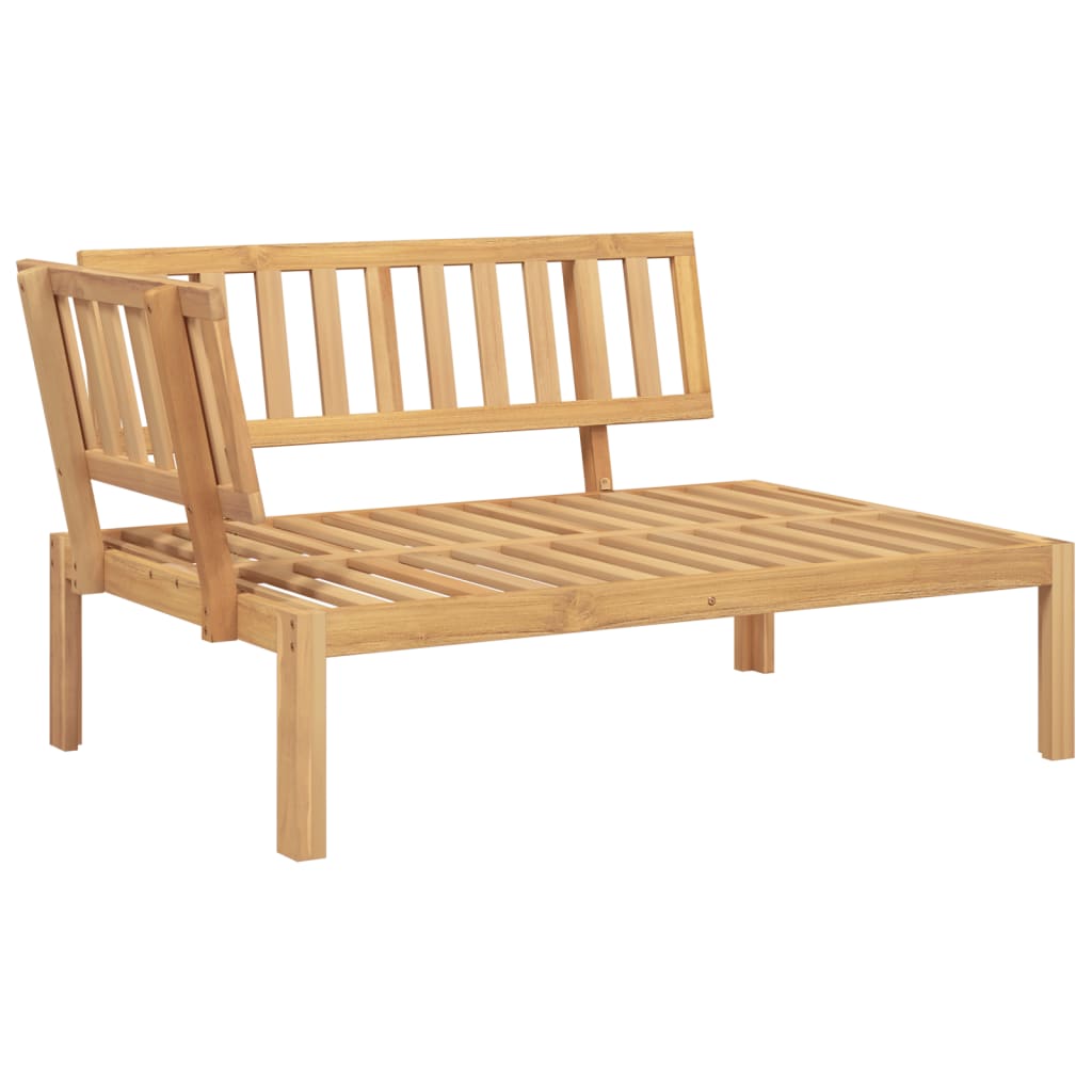 Set Canapele De Grădină Cu Perne Din Paleți 4 Piese Lemn Acacia
