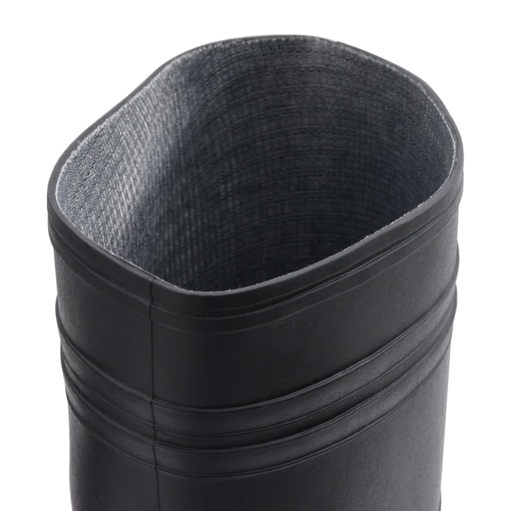 Cizme De Ploaie, Negru, Pvc, Mărime 38