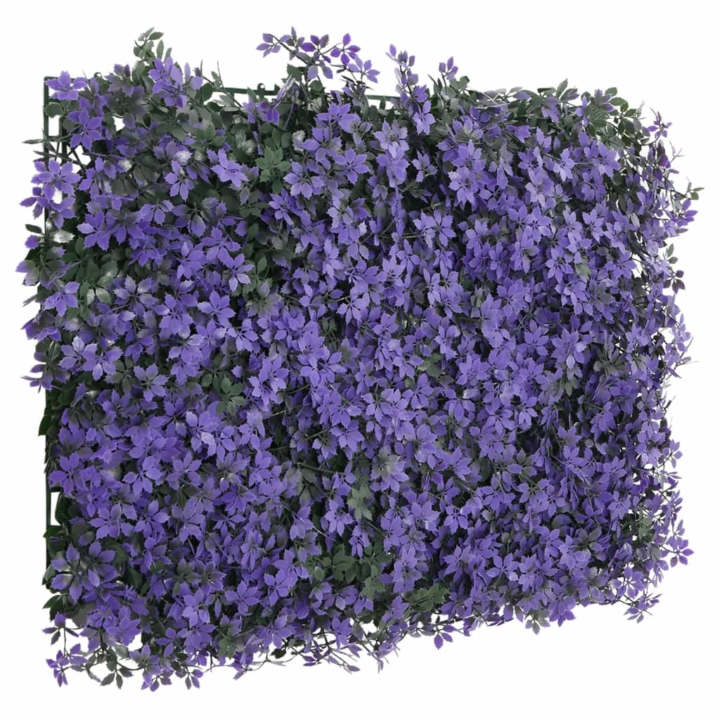 Gard Din Frunze Artificiale, 24 Buc., Violet, 40X60 Cm