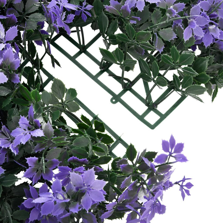 Gard Din Frunze Artificiale, 24 Buc., Violet, 40X60 Cm