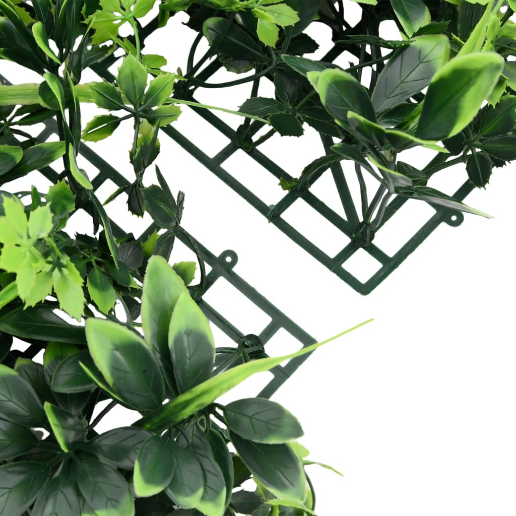 Gard Din Frunze Artificiale, 6 Buc., Verde, 40X60 Cm