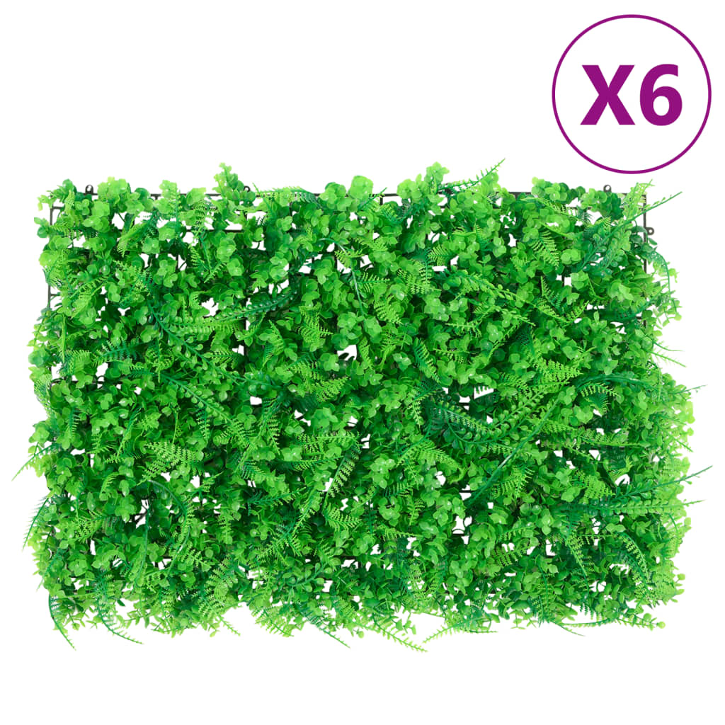 Gard Din Frunze De Ferigă Artificiale, 24 Buc, Verde, 40X60 Cm