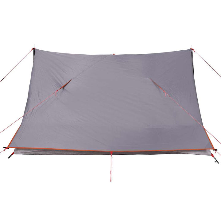 Cort De Camping Pentru 2 Persoane, Gri/Portocaliu, Impermeabil