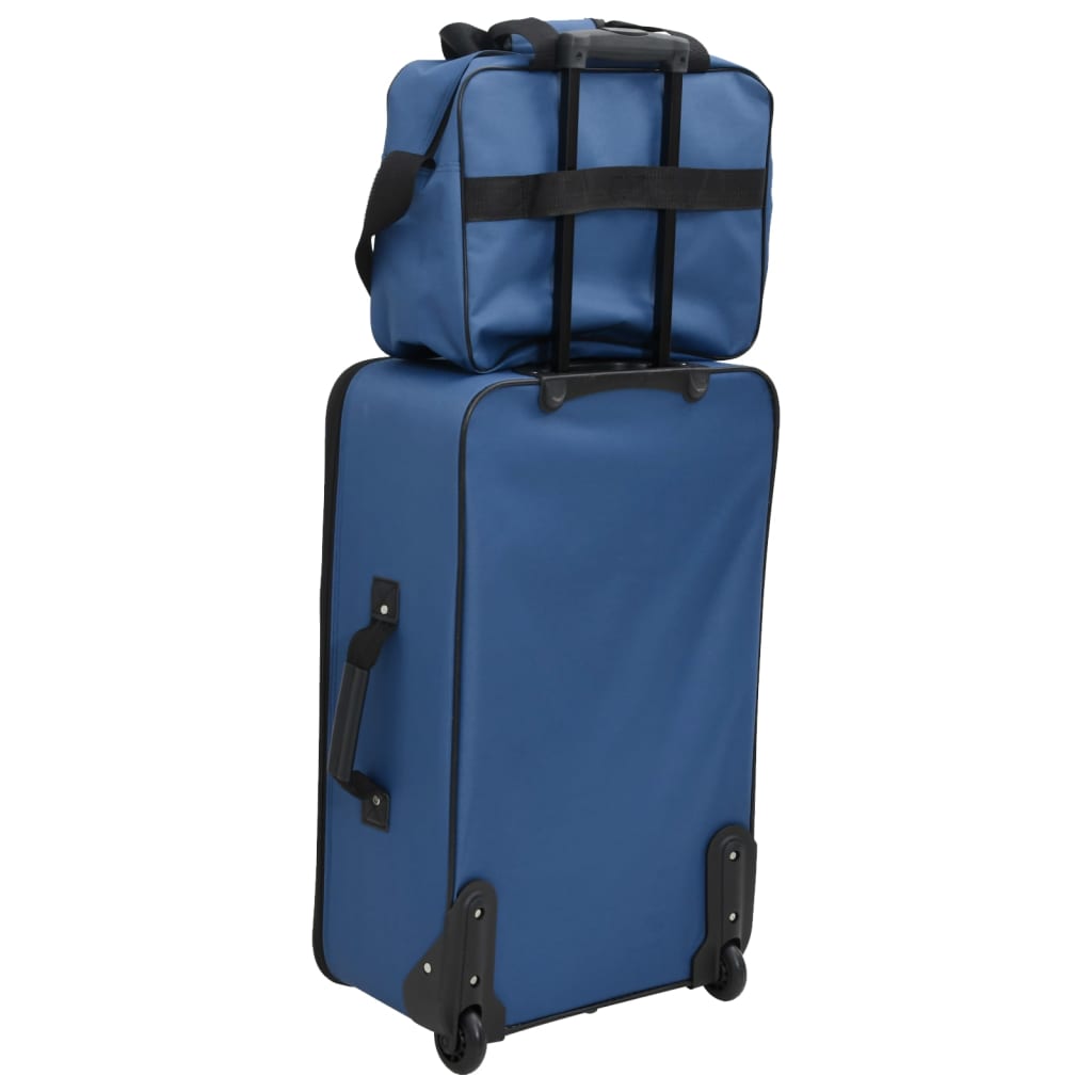 Set De Bagaje De Călătorie, 5 Piese, , Material Textil
