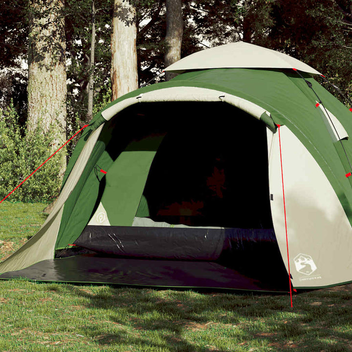 Cort De Camping Cupolă 3 Persoane, Setare Rapidă,