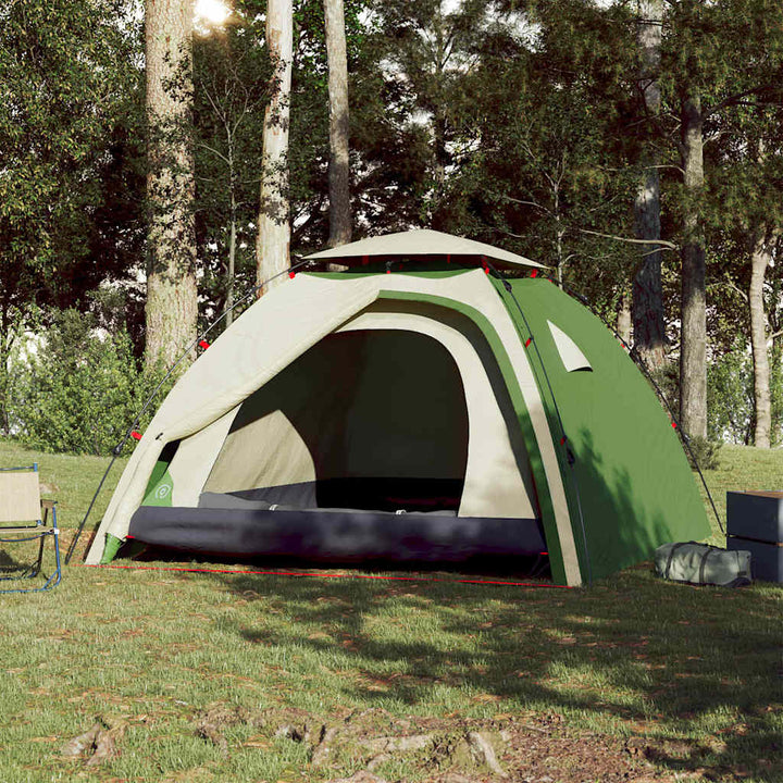 Cort De Camping Cupolă 4 Persoane, Setare Rapidă,