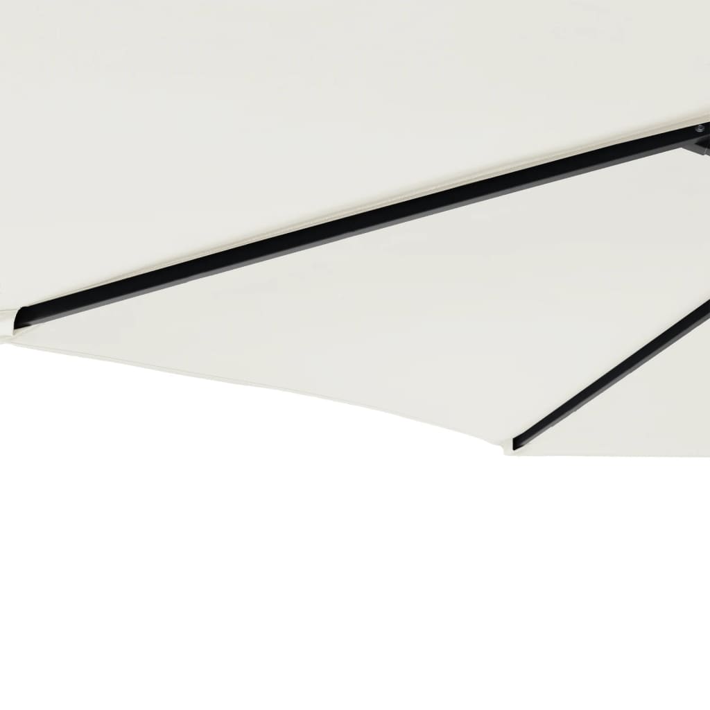 Umbrelă Soare De Grădină Stâlp Din Oțel, , 225X225X212 Cm
