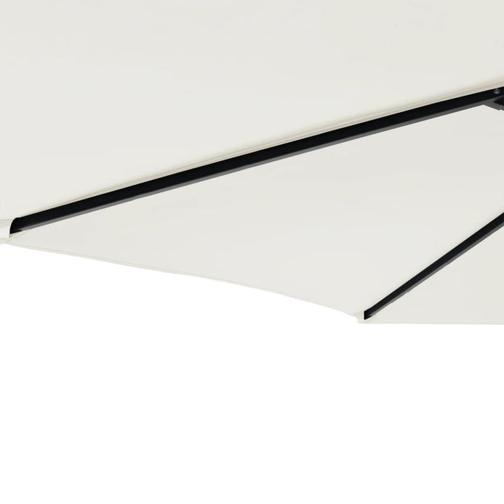 Umbrelă Soare De Grădină Stâlp Din Oțel, , 225X225X212 Cm