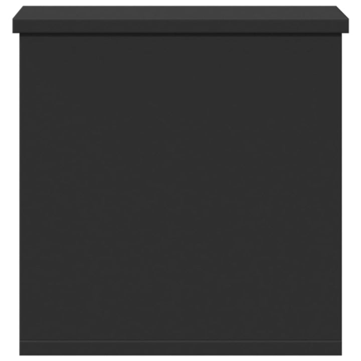 Cutie De Depozitare, Negru, 30X35X35 Cm, Lemn Prelucrat