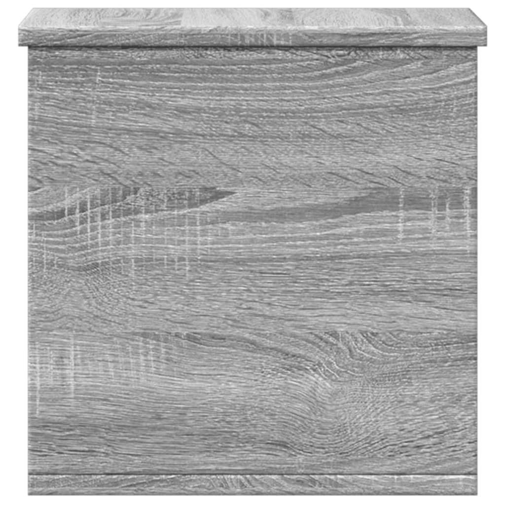 Cutie De Depozitare, Gri Sonoma, 30X35X35 Cm, Lemn Prelucrat