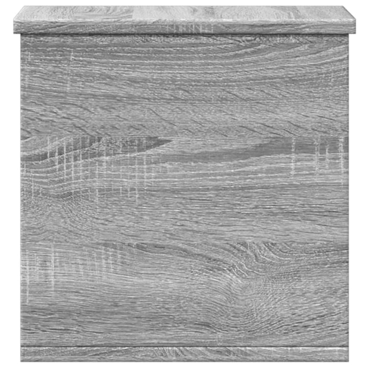 Cutie De Depozitare, Gri Sonoma, 30X35X35 Cm, Lemn Prelucrat