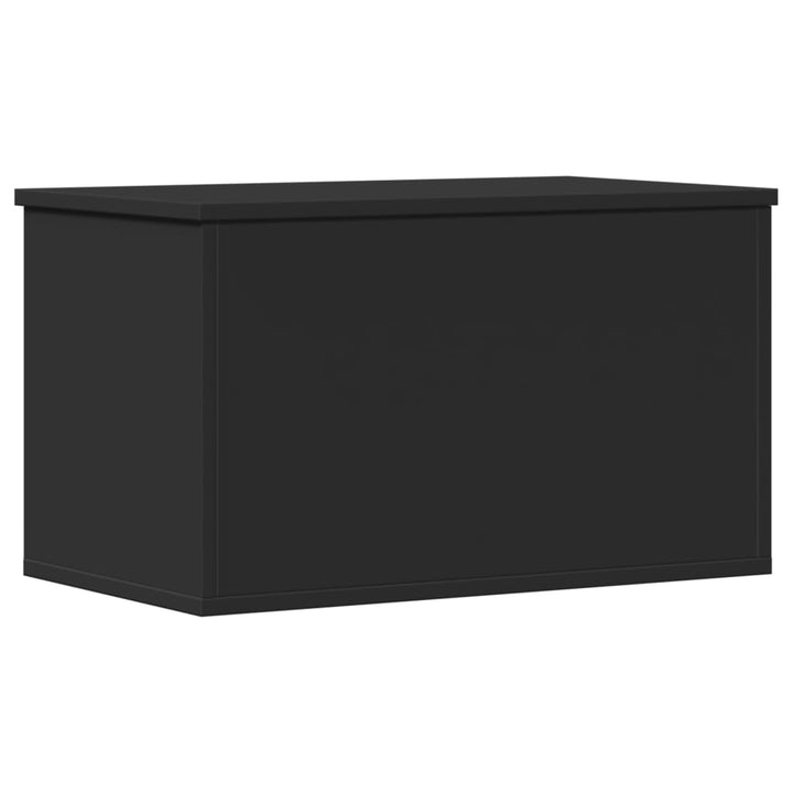 Cutie De Depozitare, Negru, 60X35X35 Cm, Lemn Prelucrat