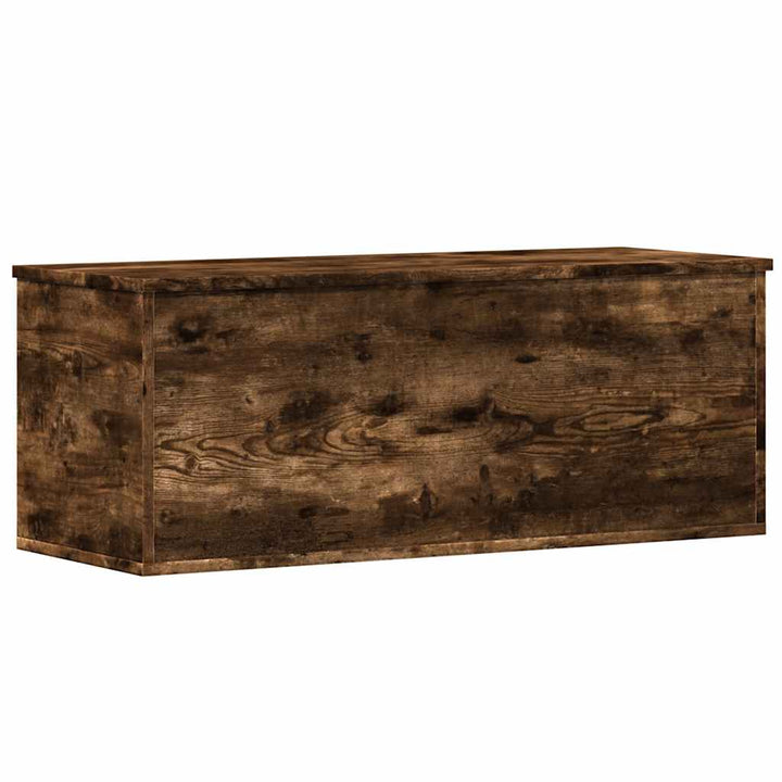 Cutie De Depozitare, Stejar Fumuriu, 90X35X35 Cm Lemn Prelucrat