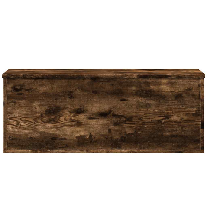 Cutie De Depozitare, Stejar Fumuriu, 90X35X35 Cm Lemn Prelucrat