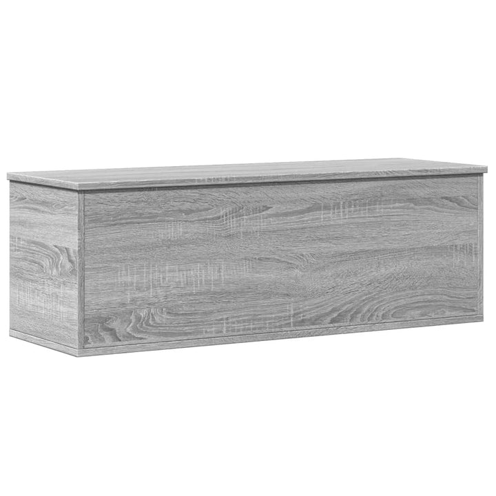 Cutie De Depozitare, Gri Sonoma, 102X35X35 Cm, Lemn Prelucrat
