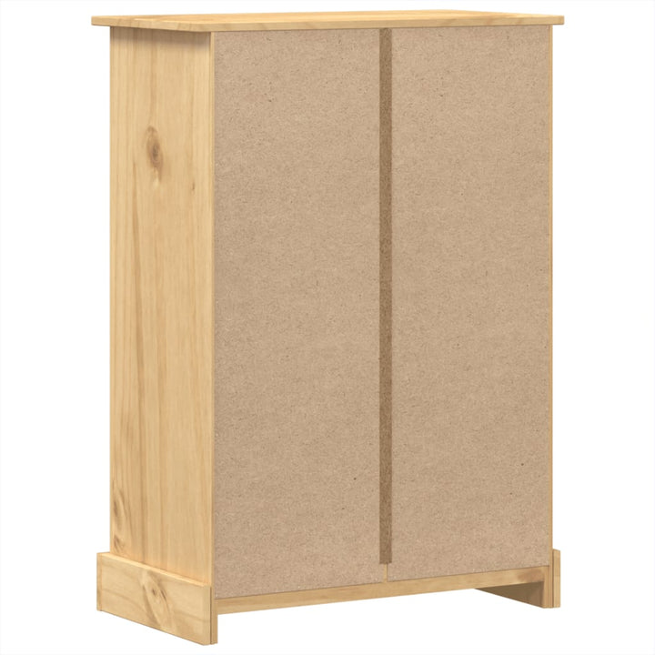Dulap Cu Sertare „Corona”, 80X43X114 Cm, Lemn Masiv De Pin