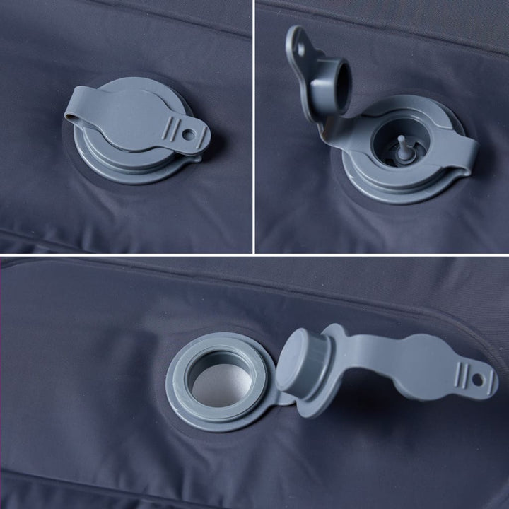 Saltea De Camping Auto-Gonflabilă, Cu Pernă, 1 Persoană,