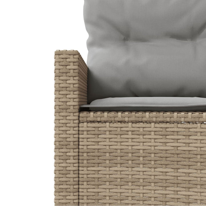Set Canapea De Grădină, 3 Piese, Semi-Rotunde, , Poliratan