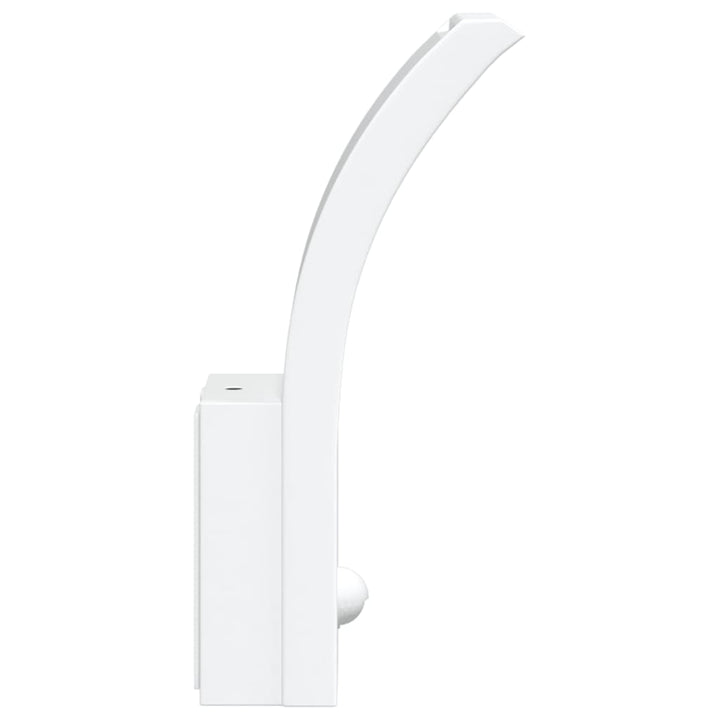 Vixl Lămpi Exterioare De Perete Led/Senzor 2 Buc Aluminiu Turnat Alb
