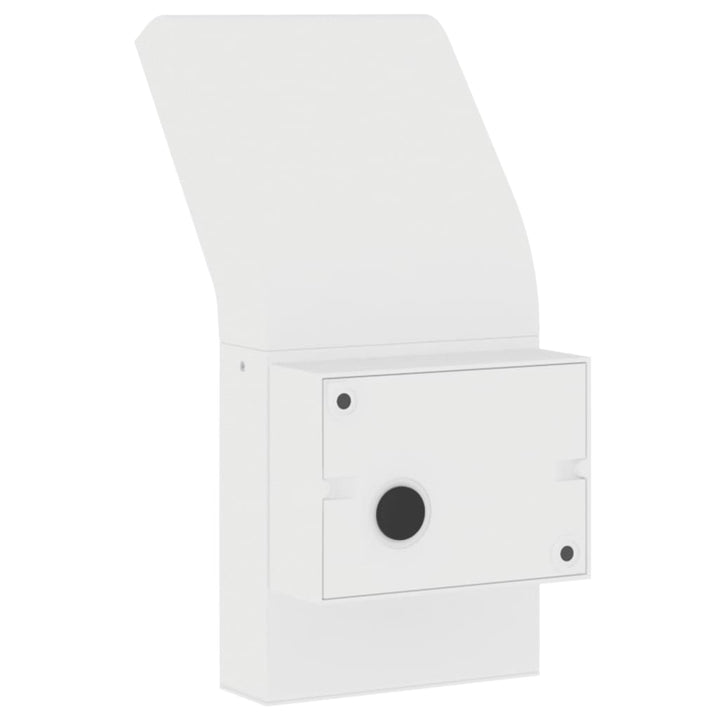 Vixl Lampă Exterioară De Perete Cu Led/Senzor, , Aluminiu Turnat Alb