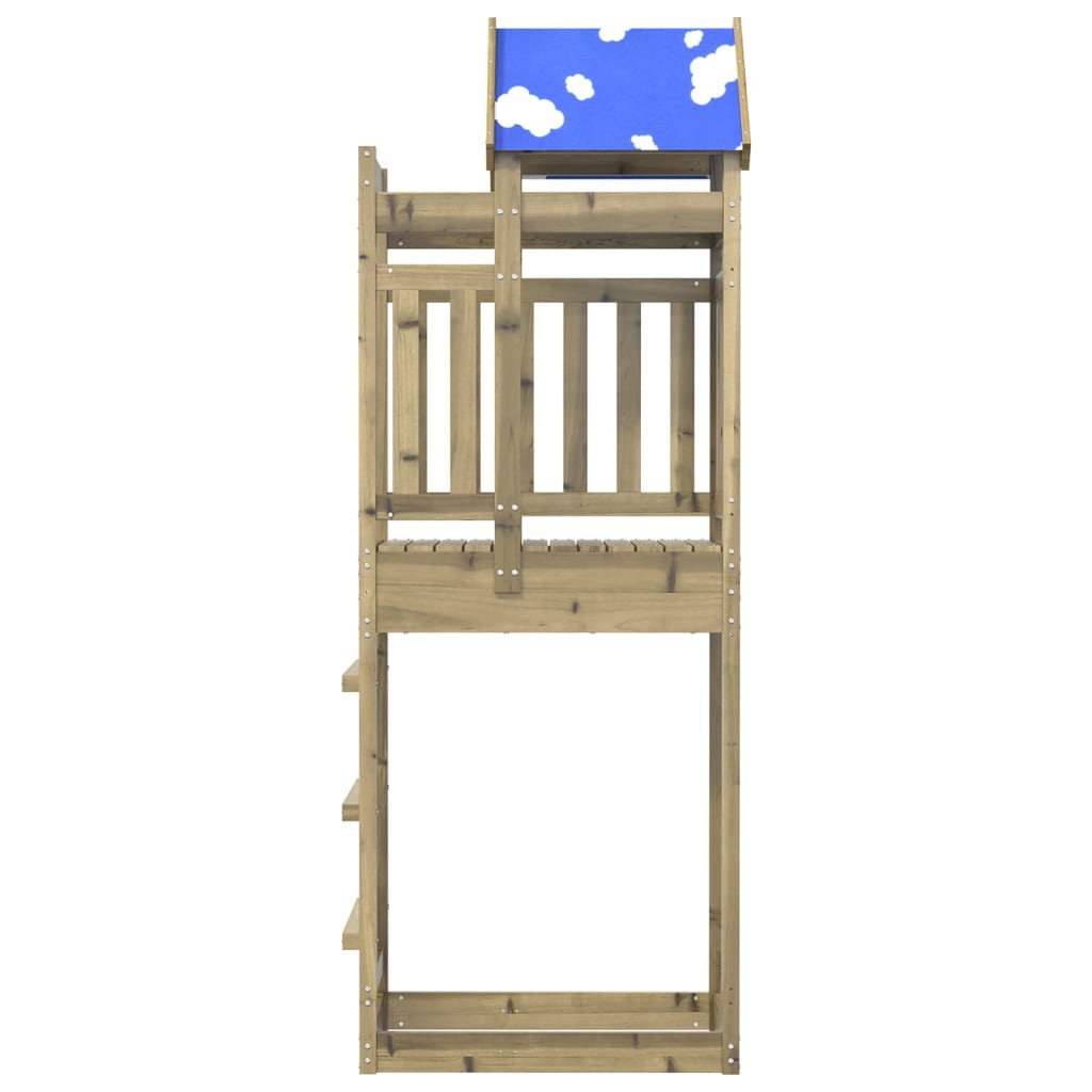 Turn De Joacă, 85X52,5X239 Cm, Lemn De Pin Impregnat