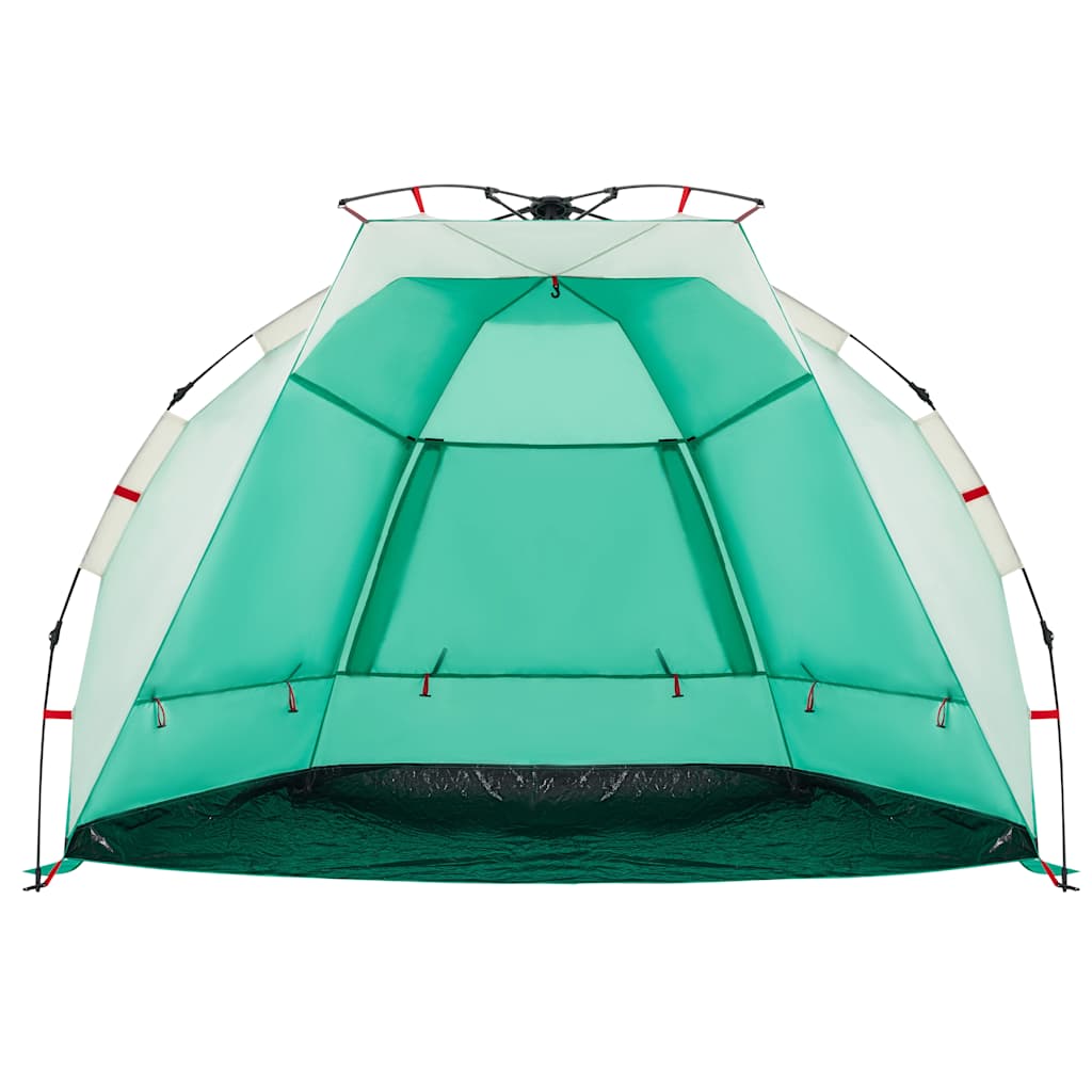 Cort Camping 2 Persoane Verde Marin Impermeabil Setare Rapidă