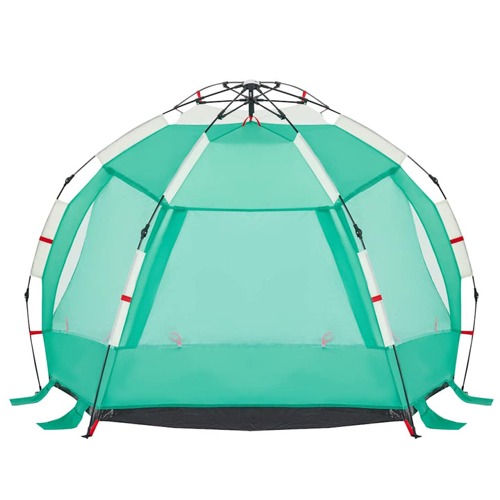 Cort Camping 2 Persoane Verde Marin Impermeabil Setare Rapidă
