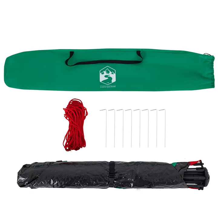 Cort Camping 2 Persoane Verde Marin Impermeabil Setare Rapidă
