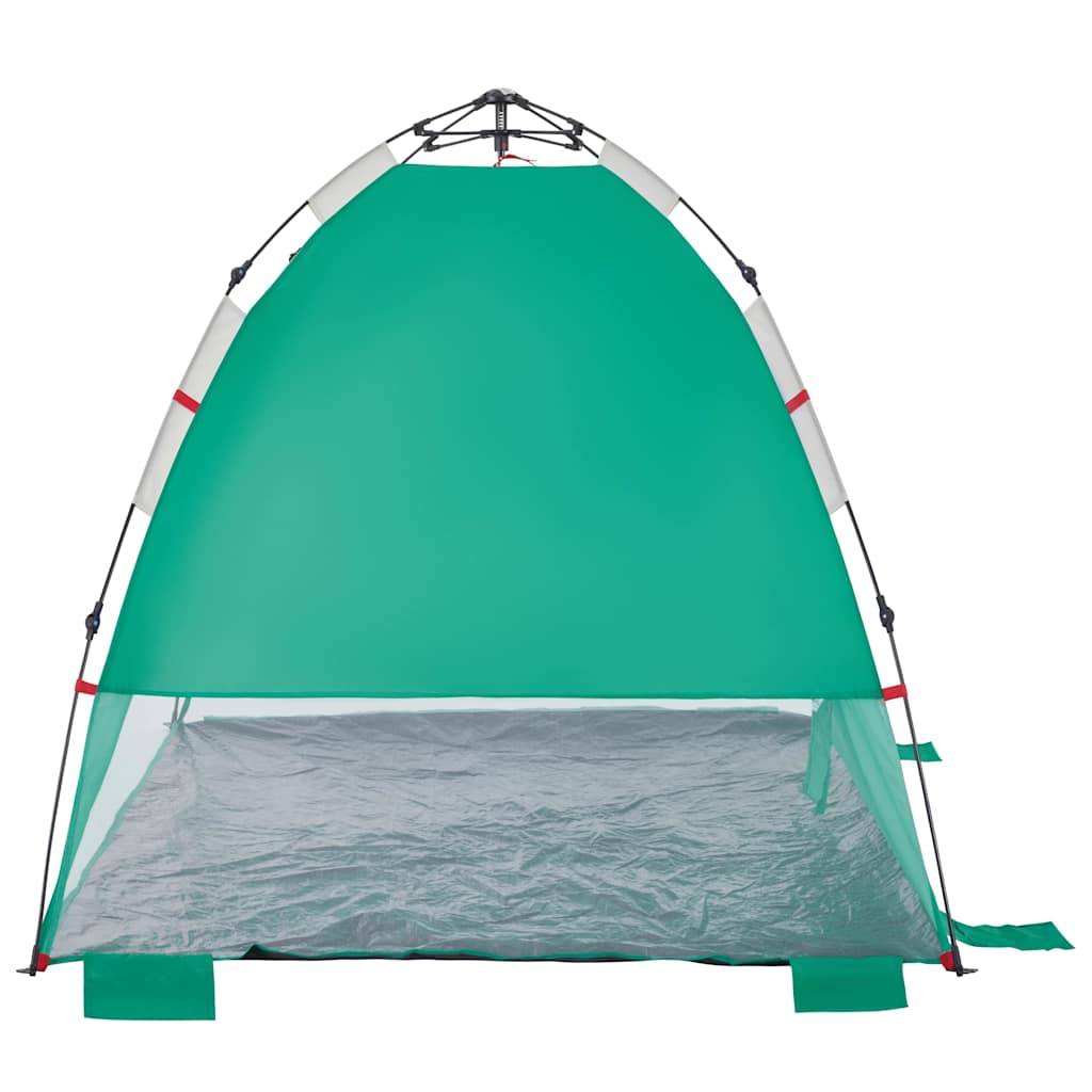 Cort Camping 2 Persoane Verde Marin Impermeabil Setare Rapidă