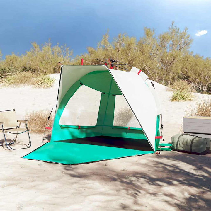 Cort Camping Verde Marin Impermeabil Setare Rapidă