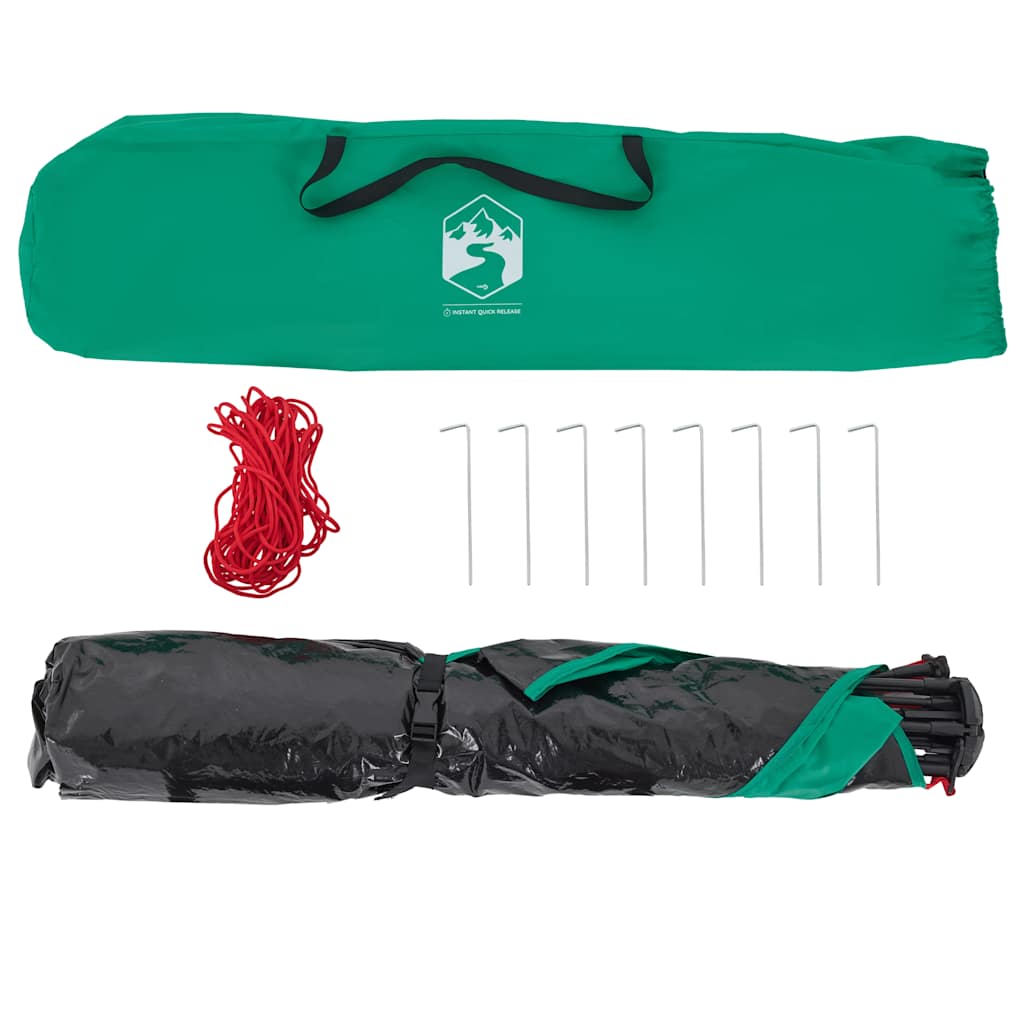 Cort Camping Verde Marin Impermeabil Setare Rapidă