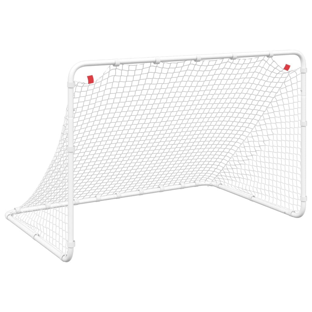 Poartă De Fotbal, Alb, 122X81X81 Cm, Oțel